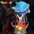 Dragon Ball Z Goku Spirit Bomb Led Figure - Super Saiyan Action Statue Gift