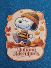 Snoopy Fridge Magnet And  Sticker  Fall  Season    homemade  