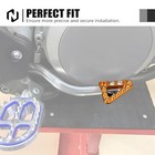 Motorcycle Brake Rear Brake Pedal Plate Tip Compatible With Ktm 85-500 2004-16 
