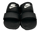 Nike Women s Offcourt Duo Slip On Slide Double Strap Sandals Blk wht Size 8 137j