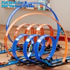 Slot Car Race Track Set Electric Powered Race Track Dual Racing Car Track Set