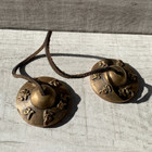 2 Inch Handcrafted Metal Tingsha Cymbal Bells Meditation Reiki Sound Tool