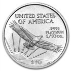 2000  10 Platinum Eagle  1 10 Ounce   999 Pure  10 Brilliant Uncirculated