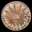  M  xico 8 Reales  27 00 Grg  1882 Oaxaca A  e Km-377 11 Ebc