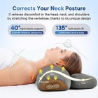 3-in-1 Neck Massager  Neck And Shoulder Relaxer W  Heat Function Portable Pillow