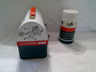 Vtg 1969 Usps Aladdin U s  Mail Mr  Zip Dome Top Metal Lunch Box With Thermos