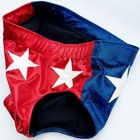 Pro Grade Wrestling Patrioti Red White Blue Wrestling Trunks Tights Briefs Gear