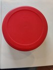 New Tupperware Serving Center Set W  Dip Bowl Solid Red W  Seal  1665 Free Ship
