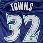 Karl Anthony Towns Timberwolves Signed   Autographed Jersey Beckett Coa Nice  
