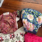 Assorted Brands Adjustable One Size Fits All Reusable Eco Cloth Diaper Lot Of 9