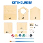 Bird House Kit Diy Wooden Birdhouse Arts Crafts Painting Kits For Kids Gifts