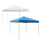 Pop Up Canopy Tent Foldable Waterproof Adjustable Heights 3 Colors 10 X 10 Ft 