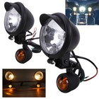 Driving Passing Fog W Turn Signal Lights Bar For Yamaha V Star 650 950 1100 1300
