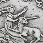 Vintage Unicorn Wall Hanging Plaque The Last Unicorn 1977 Plaster Art