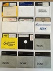 Vintage Lot Of 23 Floppy Disk Games   Programs For Atari 400 800 Computer Archon