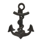 Cast Iron Anchor 8  Tall X 6  Wide Gift For Navy Veteran  Or  Fisherman s Cabin