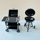 Miniature Outdoor Bbq Grill Dollhouse  Miniatures Dollhouse Decoration Miniature
