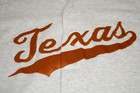 Vintage College Baseball Shirt Texas Longhorns Soffes Size L xl 90s Gray Madeusa