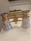 Opera Binoculars With Case Mother Of Pearl Vintage Japan Binolux Small 3x