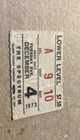 1973 The Who Lynyrd Skynyrd Concert Ticket Stub Philadelphia Pa Quadrophenia 