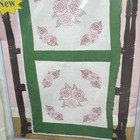 Jack Dempsey Needle Art Rose Garden Quilt Blocks Stamped Embroidery 732-718