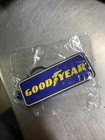 Goodyear Tire   Rubber Co  Key Chain Blue yellow Rubber