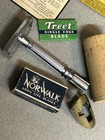 Vintage Antique Junk Drawer Lot Shaving Bottles Silver