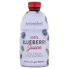  2 Pack  Antioxidant Solutions 100  Blueberry Juice Not From Concentrate   