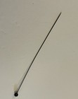 Antique Victorian Hat Pin Black Globe - 7   