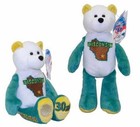 Coin Bear  30 Wisconsin By Ltd Treasures Cute 9  State Quarter Plush Bear  a1 