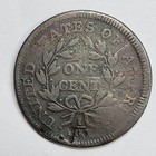 1798 7 Draped Bust Large Cent 1c Early Overdate Us Copper Type Coin Nice  k527