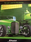 Original Bf Goodrich Poster Sign 1932 Green Roadster  