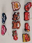 Silicone Focal Beads Diy Beadable Lightning Mcqueen Party Favor Toys 10 Pack