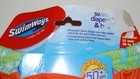 Nwt Swimways Infant Unisex Orange Sea Life Print Swim Diaper   Hat Set Sz 12m