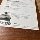 Vtg Lohr Vpx 110 Light Weight Infantry Tracked Vehicle Military Tank Brochure