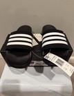 Adidas Adilette Aqua Unisex Slides - Us 10  Core Black cloud White