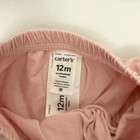 Carters Baby Girls 12m Diaper Covers Bloomers 5 Pack Navy White Pink Cotton Mix