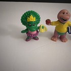 Barney   Friends Baby Bop Bj Dinosaur Pvc Figures Playskool The Lyons Group Vtg