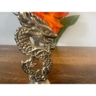 Vintage Brass Dragon Bell Small Hand Bell Asian Style Brass Decor Collectible