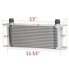16 Row Oil Cooler Kit Replacement
