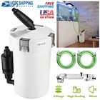 Aquariums External Canister Filter 105gph 3-stage With Pump Mute Filters Bucket