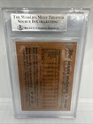1988 Topps  580 Mark Mcgwire Auto Signed Autograph Card Beckett Authentic