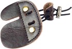 4 Pack Leather Archery Finger Tabs Guard For Shooting    