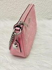 Nwt Coach Nolita 19 In Signature Leather With Heart Charm Ccz27 Silver Pink