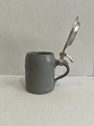 Vintage Stoneware Hb Hofbrauhaus Munchen Beer Stein Hand Made Pewter Lid  25 L 