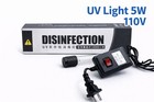 Uv Light 7w Aquarium Water Clarifier Light 110v Us Plug W  On Off Switch