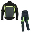 Mens Motorcycle Suit Textile Jacket   Trousers Waterproof Ce Protectors Biker Suit