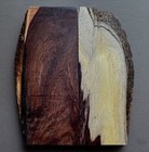Natural Edge  Honduran Rosewood Bookmatched Knife Scales  6 25 X 2 25 X  75 Ins 