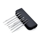 7x Blackhead Pimple Comedone Spot Acne Extractor Remover Kit Popper Tools