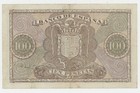 Spain Espa  a 100 Pesetas 9-1-1940 Pick 118 a Vf  Circulated Banknote Serie G